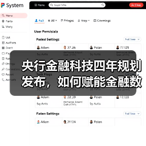 央行金融科技四年规划发布，如何赋能金融数字化转型？