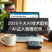 2026十大AI技术趋势 :AI迈入物理世界,从预测词汇走向预测世界状态(图2) 2026十大AI技术趋势 :AI迈入物理世界,从预测词汇走向预测世界状态(图2)
