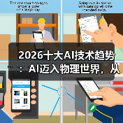 2026十大AI技术趋势 :AI迈入物理世界,从预测词汇走向预测世界状态(图4) 2026十大AI技术趋势 :AI迈入物理世界,从预测词汇走向预测世界状态(图4)
