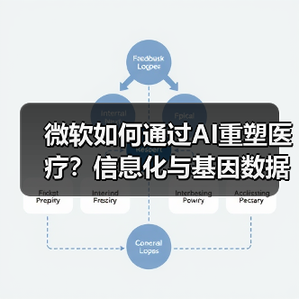 微软如何通过AI重塑医疗？信息化与基因数据双管齐下