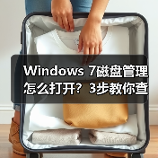 Windows 7磁盘管理怎么打开？3步教你查看硬盘状态（图4）
