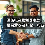 医药电商盈利潮来袭：最高营收破13亿，行业进入加速期（图3）