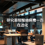 研究表明猴痘病毒一直在进化