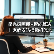 星光级画质+智能算法！家庭安防摄像机怎么选？