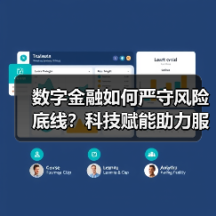 数字金融如何严守风险底线?科技赋能助力服务实体经济(图1) 数字金融如何严守风险底线?科技赋能助力服务实体经济(图1)
