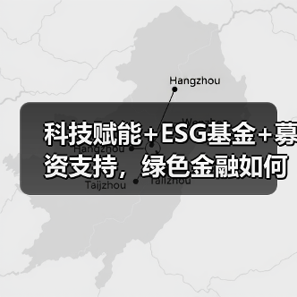 科技赋能+ESG基金+募资支持,绿色金融如何实现可持续发展?(图2) 科技赋能+ESG基金+募资支持,绿色金融如何实现可持续发展?(图2)
