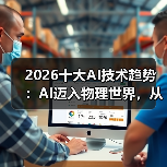2026十大AI技术趋势 :AI迈入物理世界,从预测词汇走向预测世界状态(图3) 2026十大AI技术趋势 :AI迈入物理世界,从预测词汇走向预测世界状态(图3)