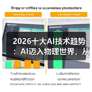 2026十大AI技术趋势 :AI迈入物理世界,从预测词汇走向预测世界状态(图2) 2026十大AI技术趋势 :AI迈入物理世界,从预测词汇走向预测世界状态(图2)