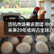 货机市场需求激增 中国未来20年或将占全球20%(图1) 货机市场需求激增 中国未来20年或将占全球20%(图1)