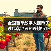 全国首单数字人民币子钱包落地医药连锁行业,提升收单效率(图1) 全国首单数字人民币子钱包落地医药连锁行业,提升收单效率(图1)