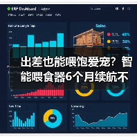 出差也能喂饱爱宠？智能喂食器6个月续航不掉线