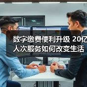 数字缴费便利升级 20亿人次服务如何改变生活？（图2）
