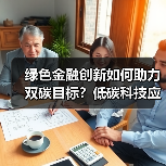 绿色金融创新如何助力双碳目标？低碳科技应用场景解析