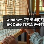 windows 7系统如何刻录CD光盘且不需要任何软件（图2）