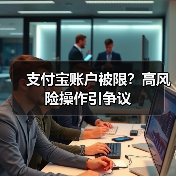 支付宝账户被限？高风险操作引争议（图2）