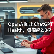 OpenAI推出ChatGPT Health,每周超2.3亿人咨询健康问题(图1) OpenAI推出ChatGPT Health,每周超2.3亿人咨询健康问题(图1)
