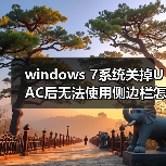 windows 7系统关掉UAC后无法使用侧边栏怎么办 解决方法介绍（图2）
