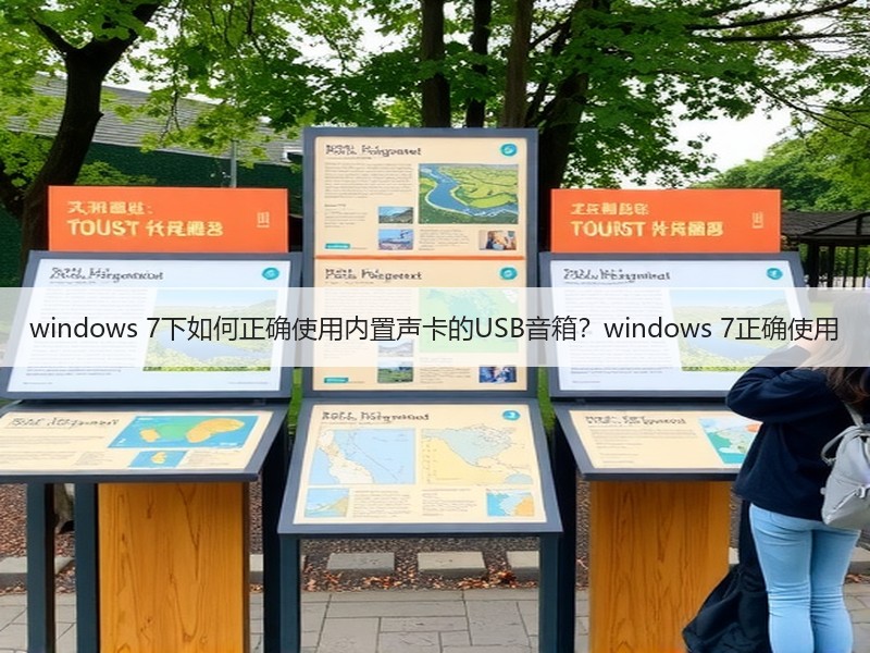 windows 7下如何正确使用内置声卡的USB音箱？windows 7正确使用