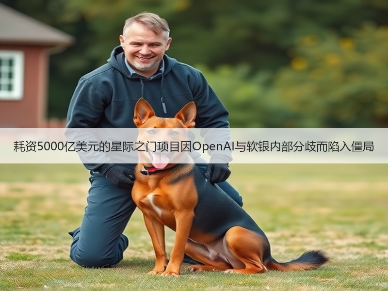 耗资5000亿美元的星际之门项目因OpenAI与软银内部分歧而陷入僵局