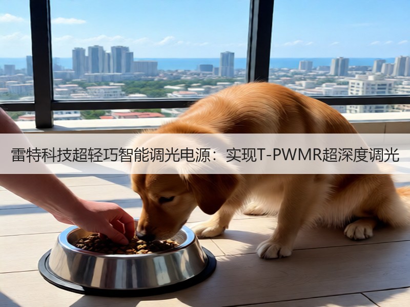 雷特科技超轻巧智能调光电源：实现T-PWMR超深度调光
