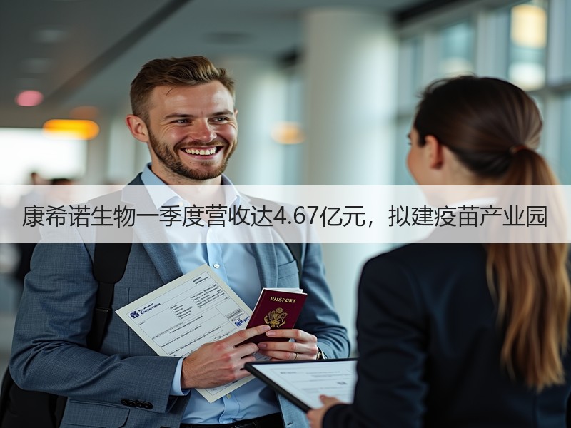康希诺生物一季度营收达4.67亿元，拟建疫苗产业园