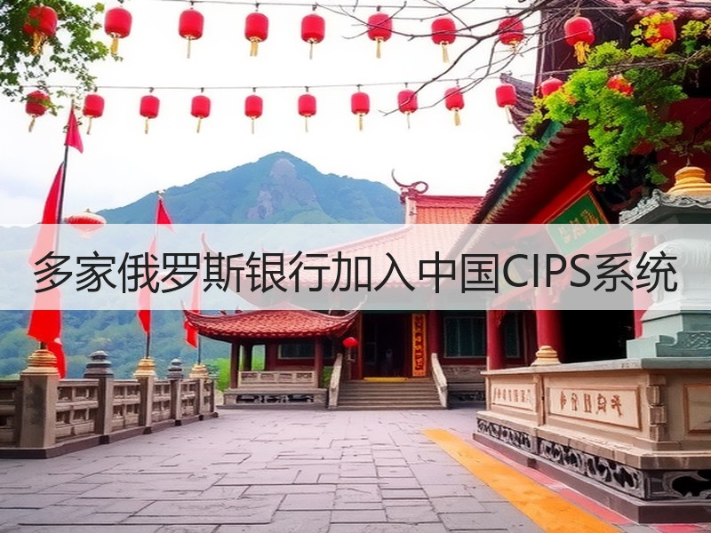 多家俄罗斯银行加入中国CIPS系统