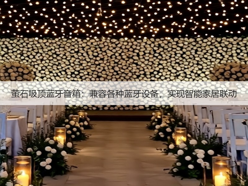 萤石吸顶蓝牙音箱：兼容各种蓝牙设备，实现智能家居联动