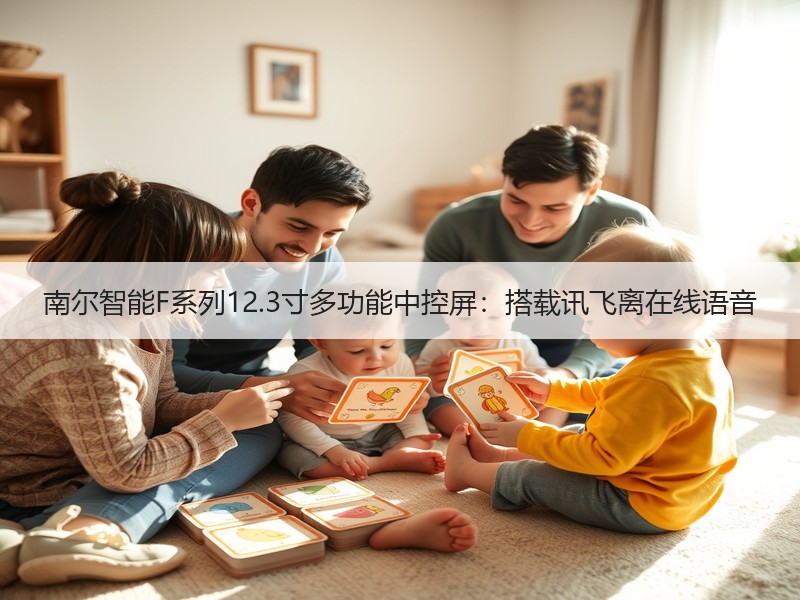 南尔智能F系列12.3寸多功能中控屏：搭载讯飞离在线语音