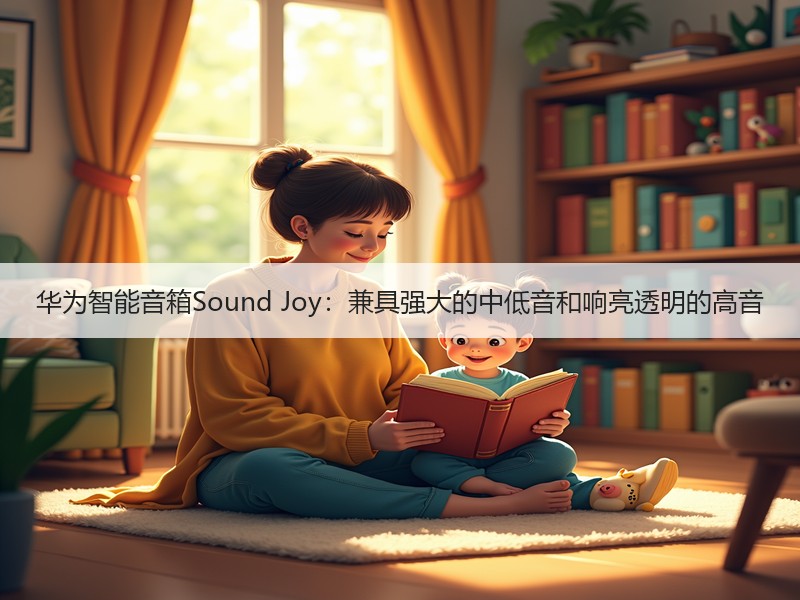 华为智能音箱Sound Joy：兼具强大的中低音和响亮透明的高音