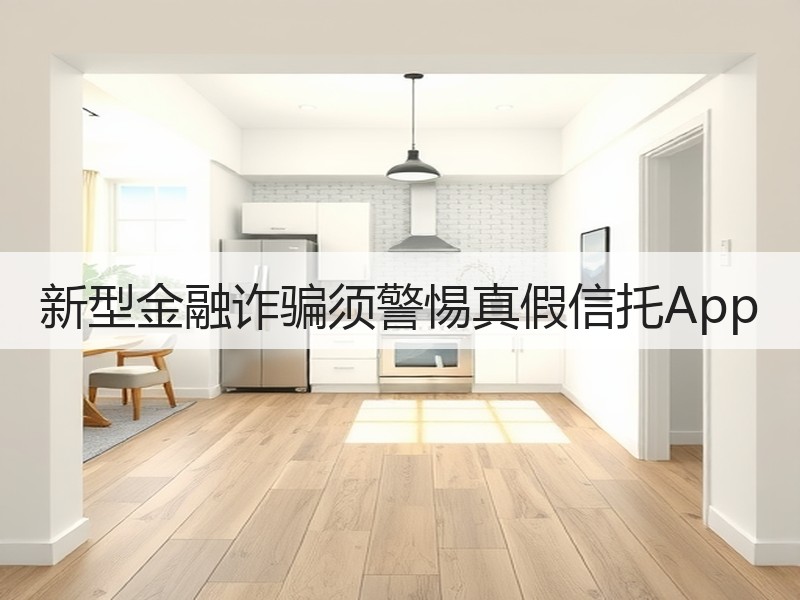 新型金融诈骗须警惕真假信托App