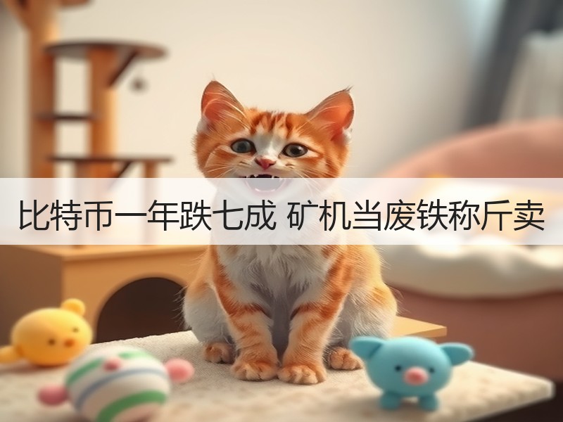 比特币一年跌七成 矿机当废铁称斤卖