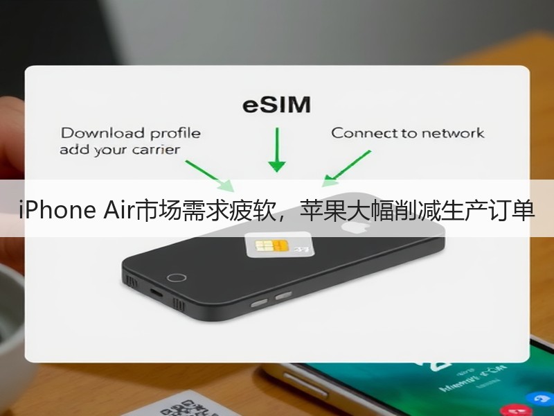 iPhone Air市场需求疲软，苹果大幅削减生产订单