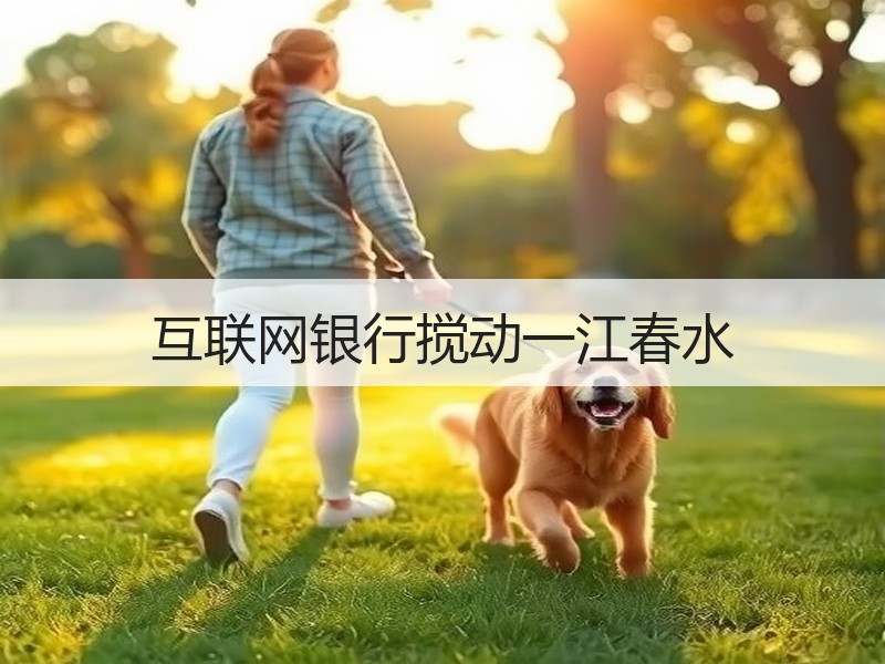 互联网银行搅动一江春水