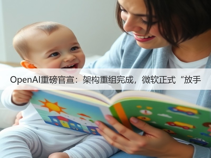OpenAI重磅官宣：架构重组完成，微软正式“放手