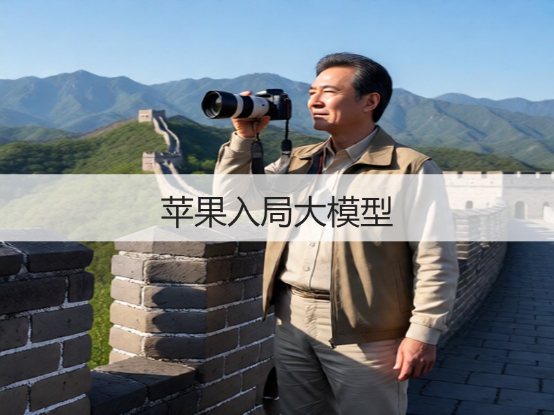 苹果入局大模型