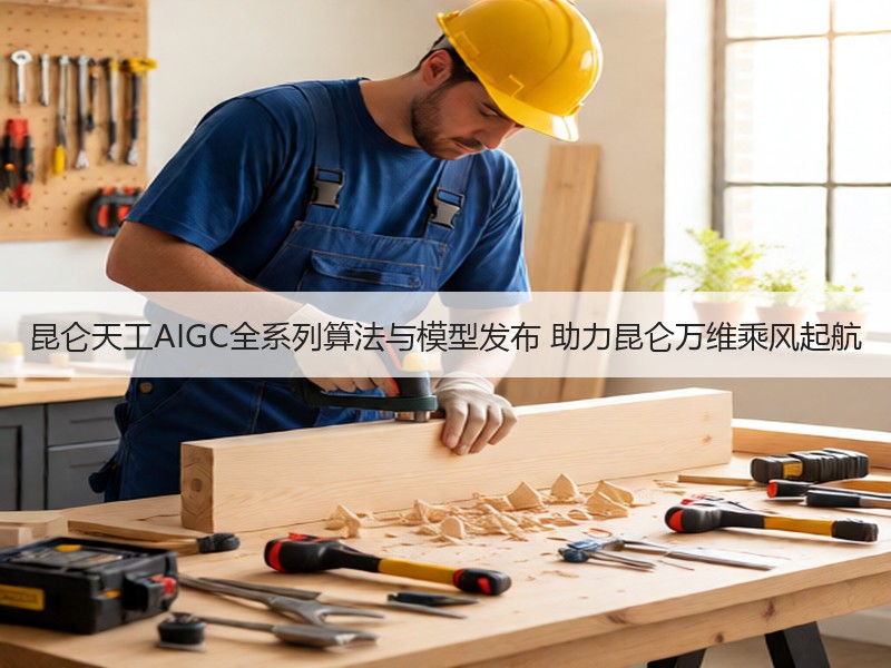 昆仑天工AIGC全系列算法与模型发布 助力昆仑万维乘风起航