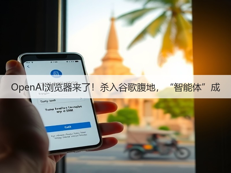 OpenAI浏览器来了！杀入谷歌腹地，“智能体”成