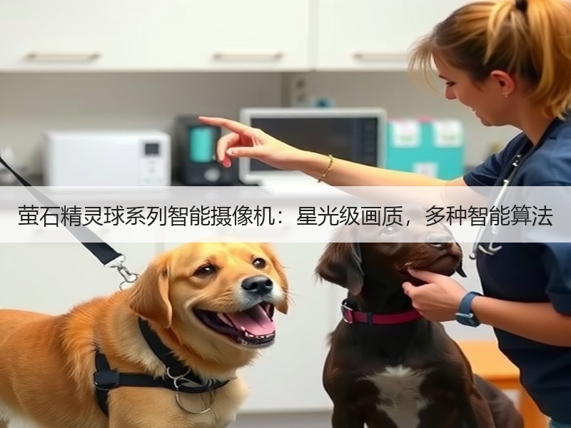 萤石精灵球系列智能摄像机：星光级画质，多种智能算法