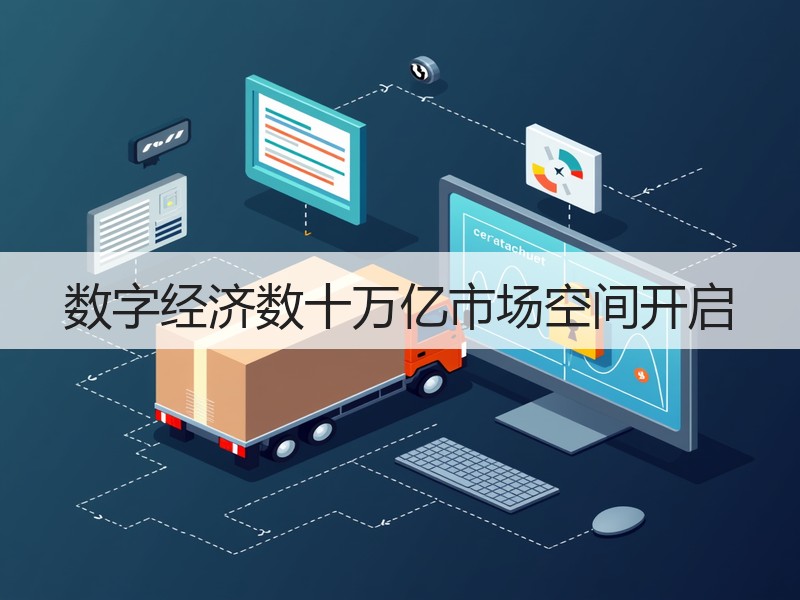 数字经济数十万亿市场空间开启