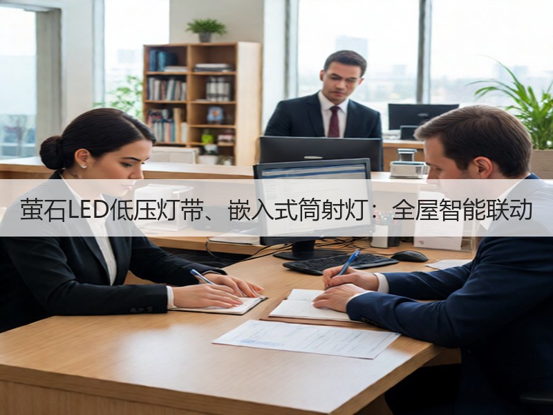 萤石LED低压灯带、嵌入式筒射灯：全屋智能联动