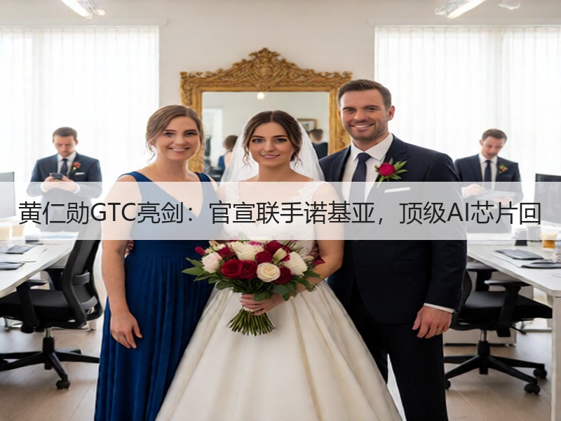 黄仁勋GTC亮剑：官宣联手诺基亚，顶级AI芯片回