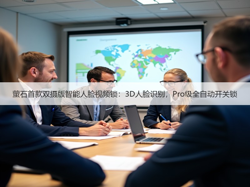萤石首款双摄版智能人脸视频锁：3D人脸识别，Pro级全自动开关锁