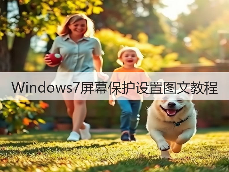 Windows7屏幕保护设置图文教程