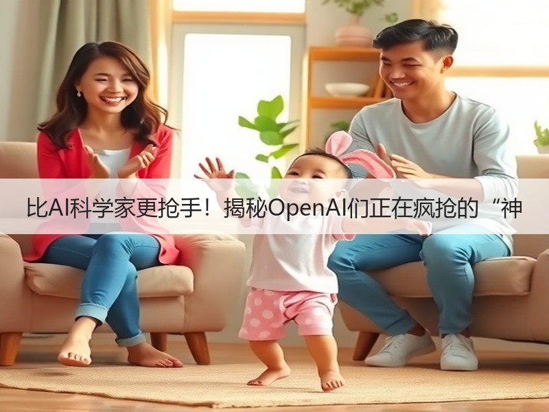 比AI科学家更抢手！揭秘OpenAI们正在疯抢的“神