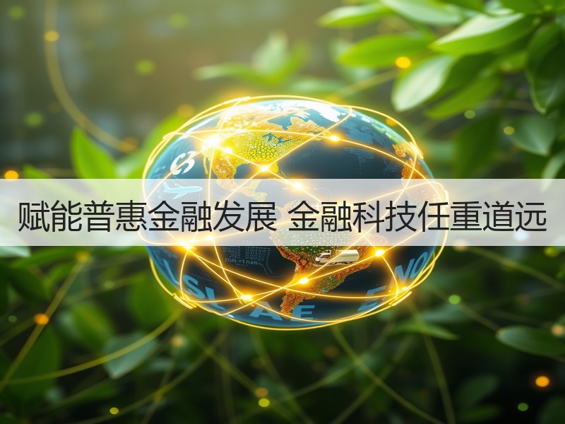 赋能普惠金融发展 金融科技任重道远