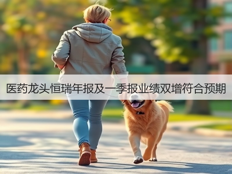 医药龙头恒瑞年报及一季报业绩双增符合预期