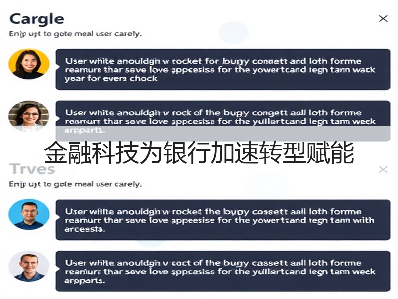 金融科技为银行加速转型赋能