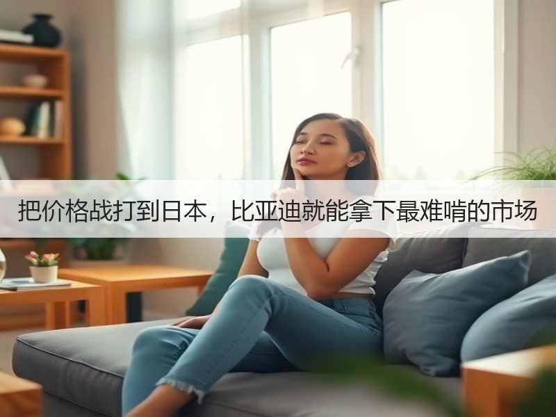 把价格战打到日本，比亚迪就能拿下最难啃的市场