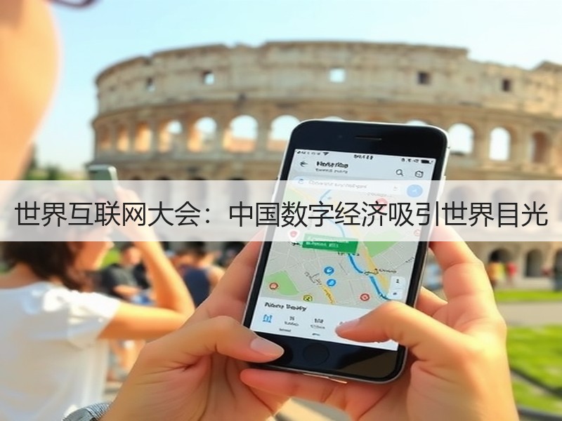 世界互联网大会：中国数字经济吸引世界目光