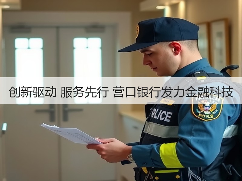 创新驱动 服务先行 营口银行发力金融科技